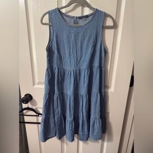 Tommy Hilfiger Denim Blue Sleeveless Dress
